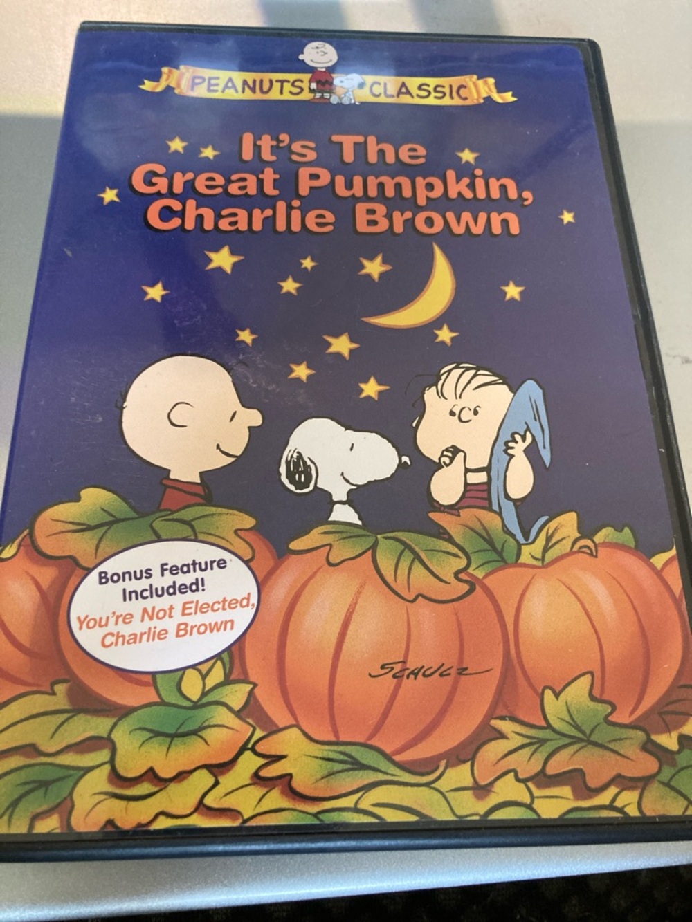 Its the great pumpkin Charlie Brown dvd good condition